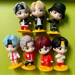 Tiny Tan BTS McDonalds Encore Edition Figurines Full Set